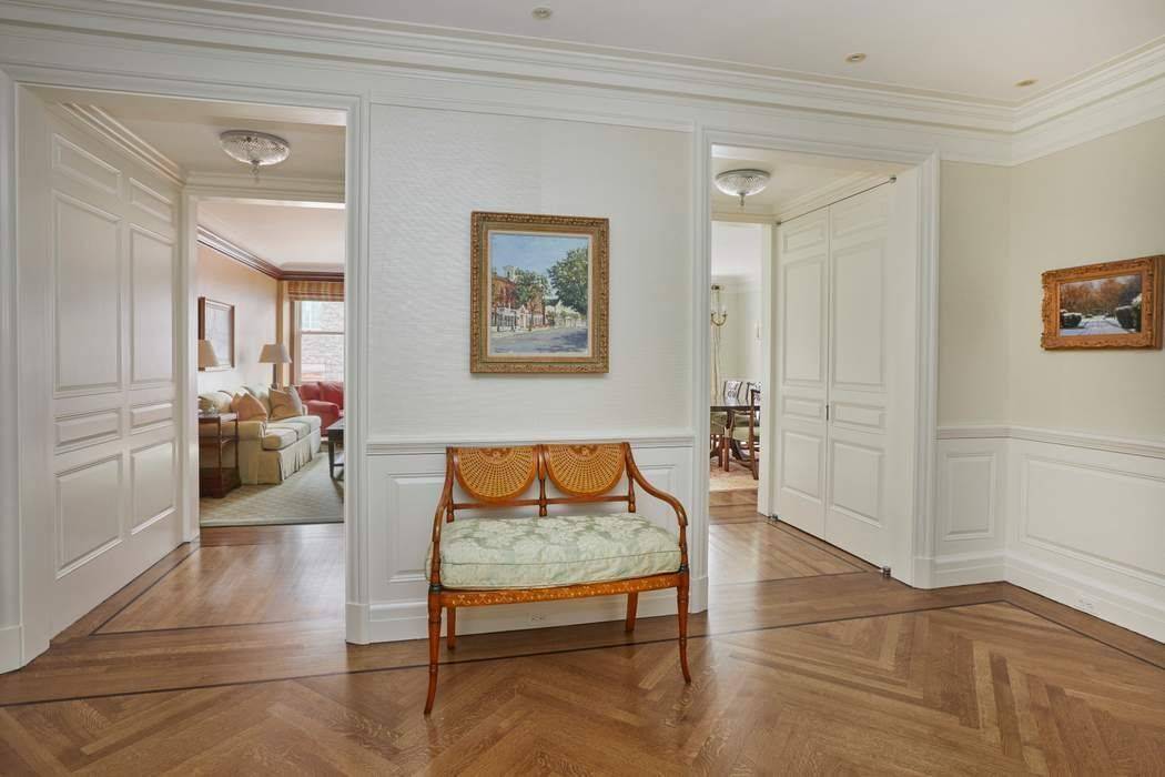 Expansive in scale and perfectly proportioned, this exceptional 10th floor apartment has been meticulously renovated with extraordinary attention to detail.