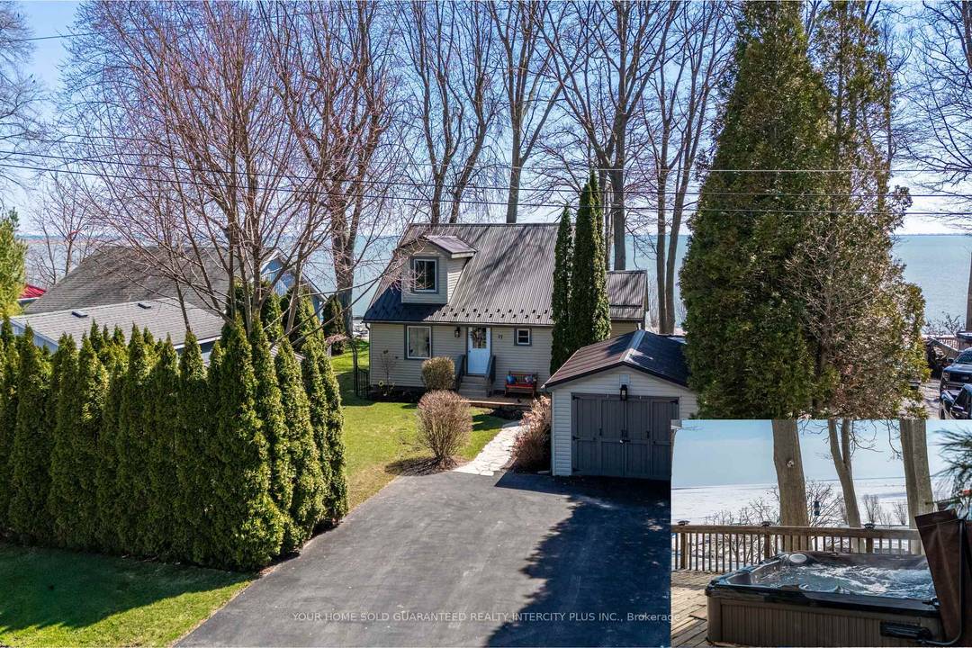 Perched above Long Point Bay with sweeping panoramic views, this meticulously maintained3 bedroom home offers everything you want about waterfront living, without the waterfront headaches.