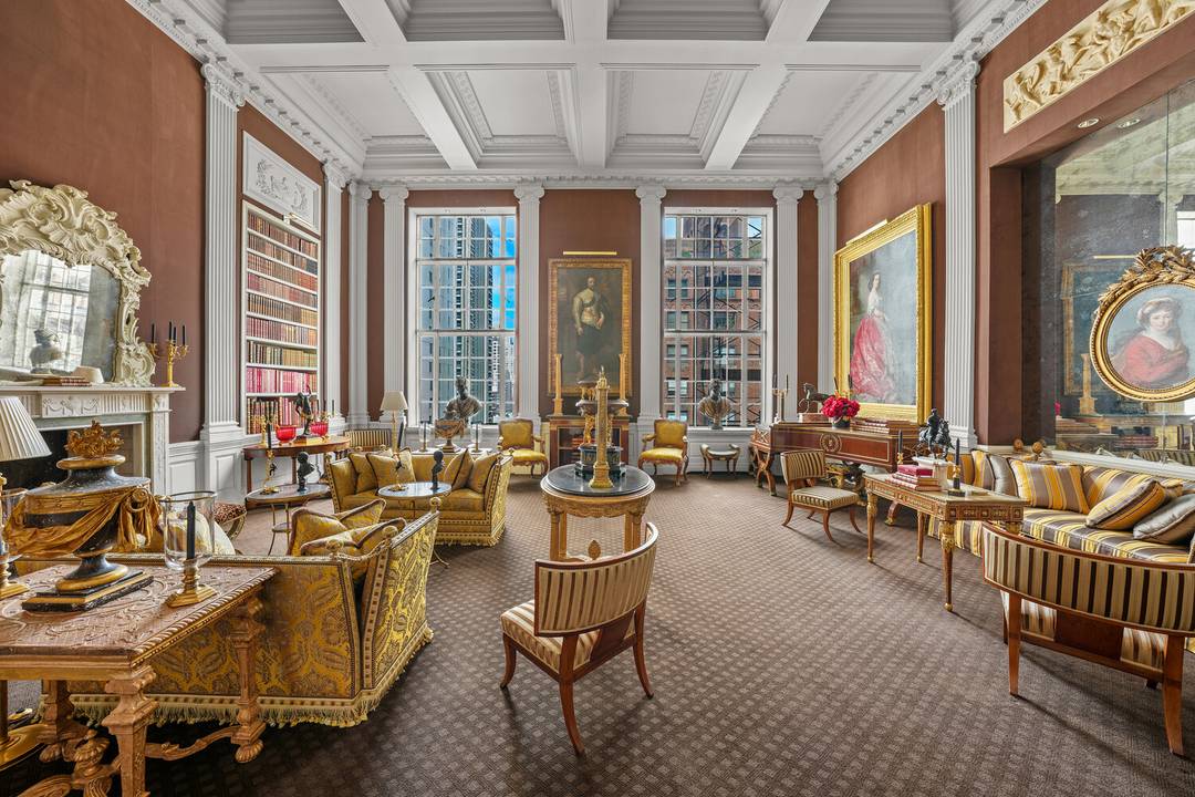 Step off the semi private elevator and into a world of elegance, starting with a limestone gallery that welcomes you with open arms and a grand staircase leading to the ...