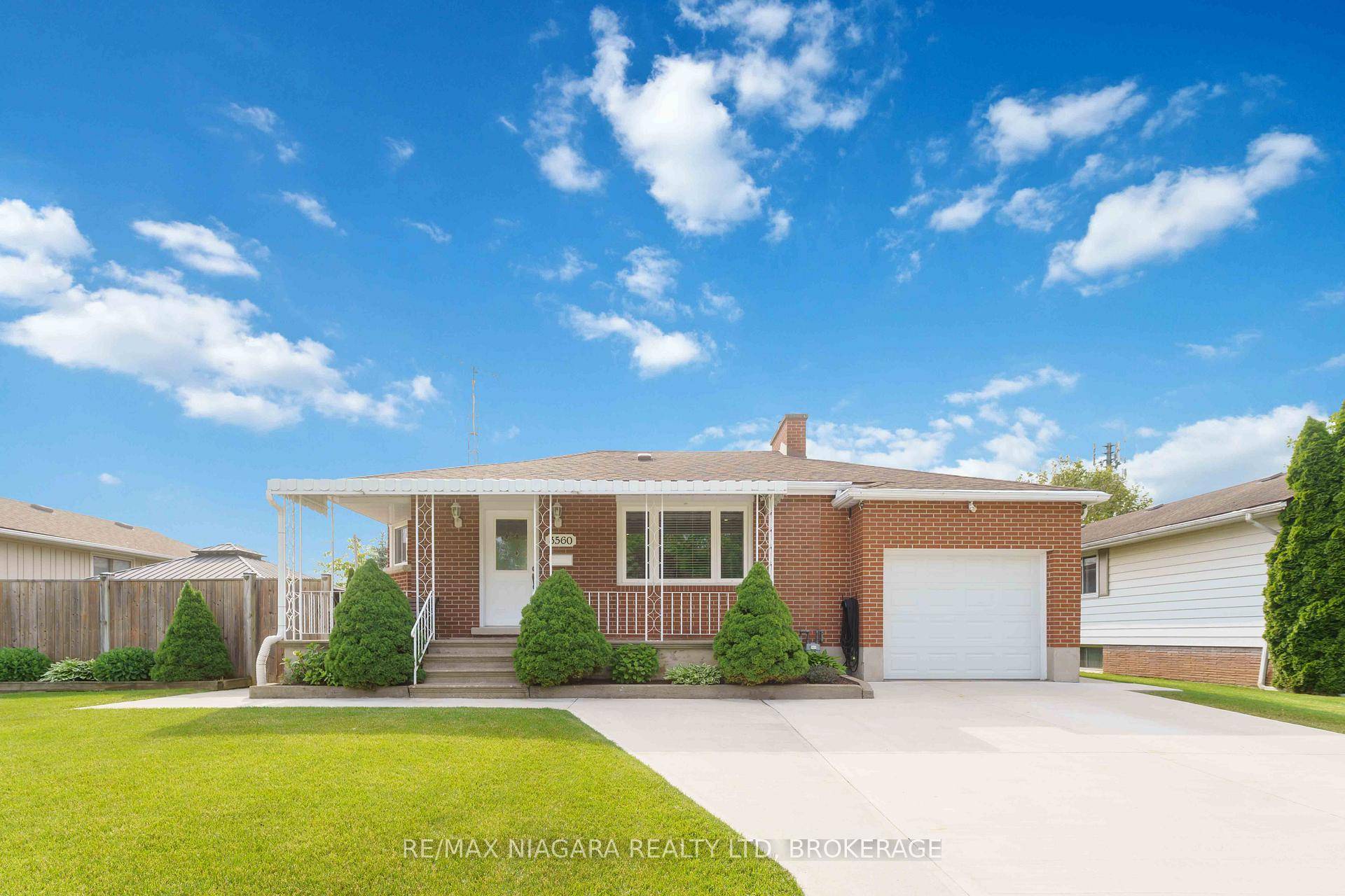 Don't miss this rare opportunity to own large almost 2000 sf custom built brick bungalow, ideally located just steps from the picturesque Niagara River with views right from your own ...