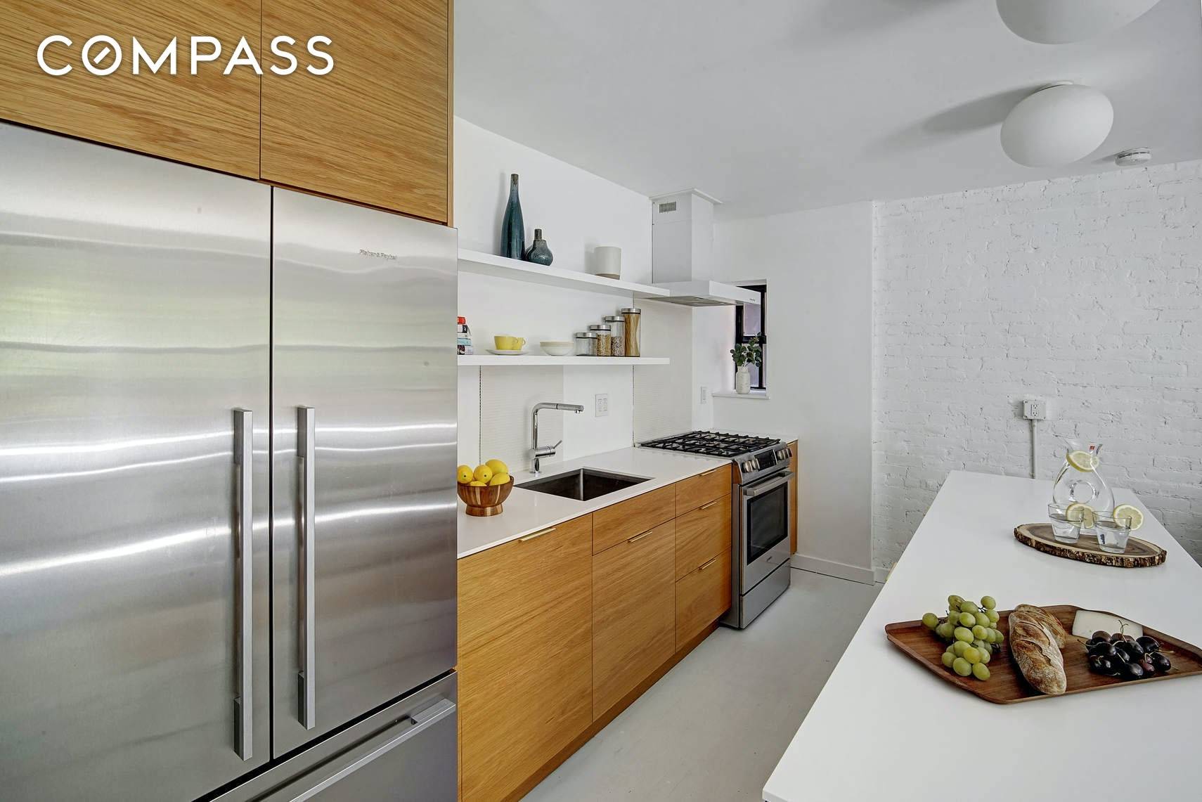Designer renovated, light and airy one bedroom condo at Cobble Hill Towers !