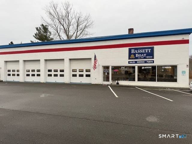 Highly visible commercial property located directly on Boston Post Road Route 1 in Westbrook.