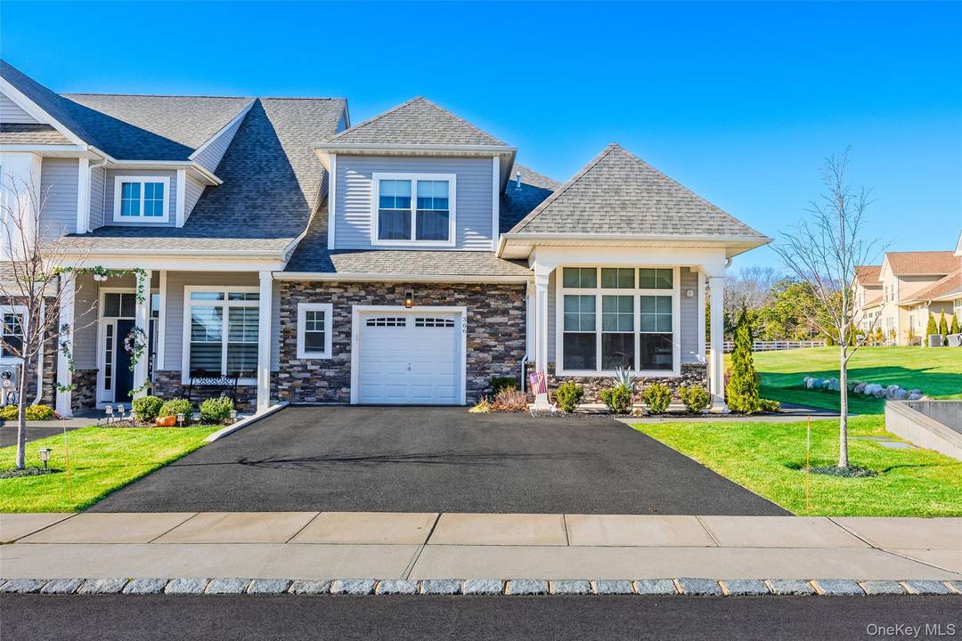 Location ! Location ! Nestled in the highly desirable Country Pointe Meadows gated community in Yaphank, this stunning 3 bedroom, 2.