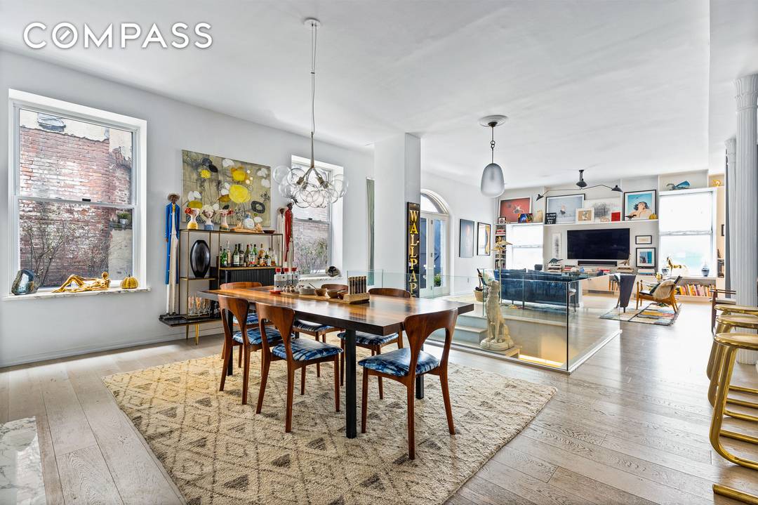 This is what happens when great design, loft scale proportions, and real Brooklyn living come together at a level rarely achieved.