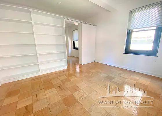 Extra large 2 bedroom flex apartment with wall already in place.