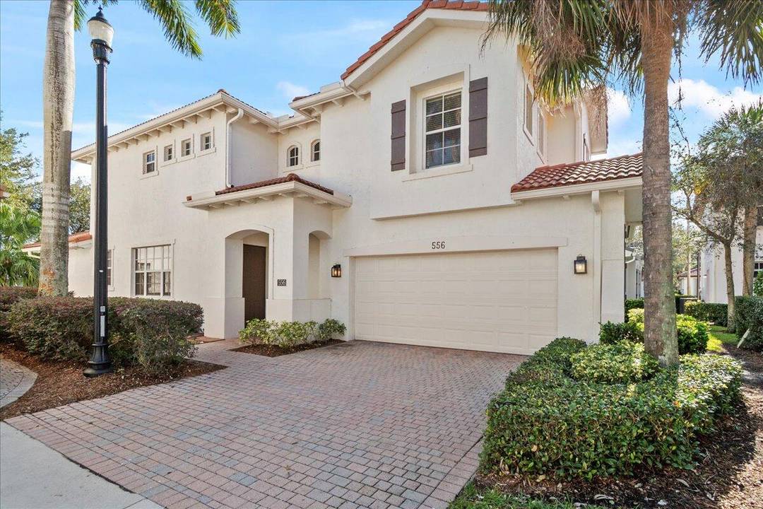 Located in the highly sought after Evergrene community in Palm Beach Gardens, this beautifully maintained home offers resort style living with 24 hour manned security, clubhouse, fitness center, pool, tennis, ...