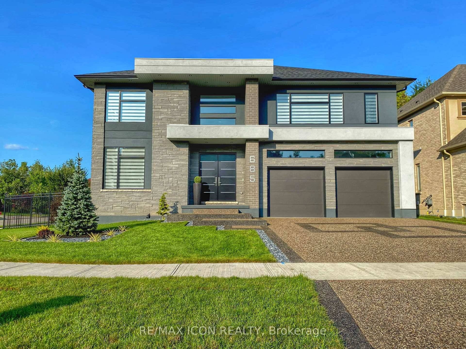 Prestigious Residence Custom Built In 2020 Offering 4735 Square Feet Main 2nd Floor 6488 Square Feet Of Living Space In Waterloo West Built On A Large 10, 000 Square Feet ...