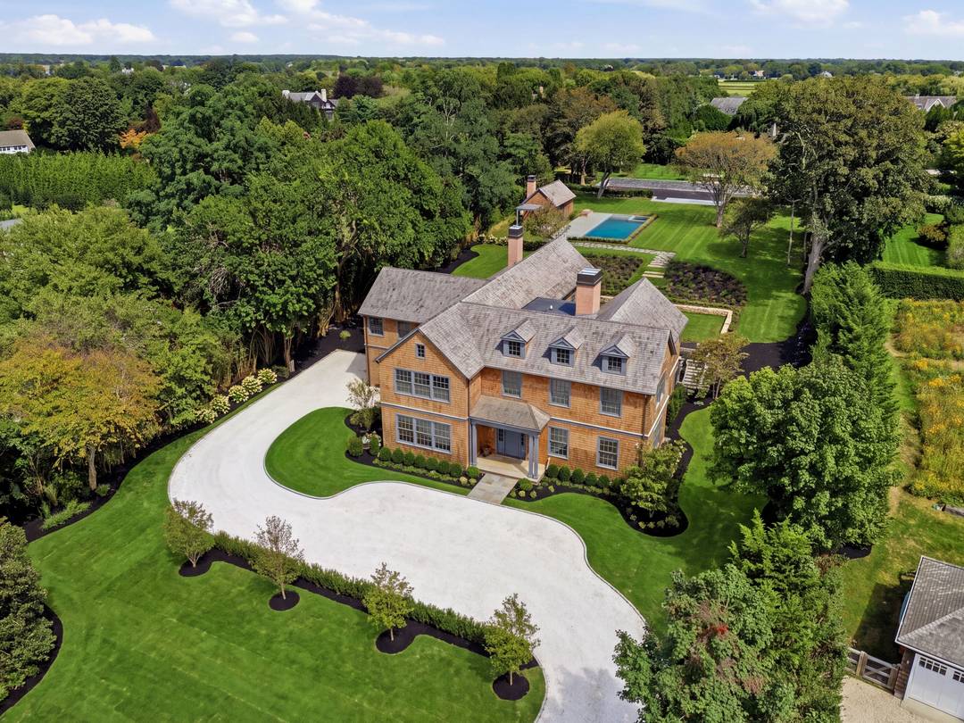 9 Bedroom New Construction with Tennis in Sagaponack South
