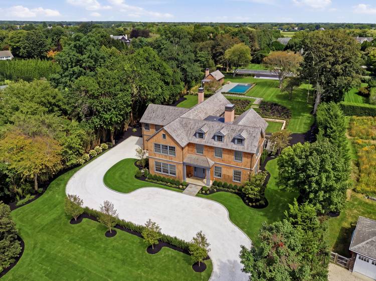9 Bedroom New Construction with Tennis in Sagaponack South