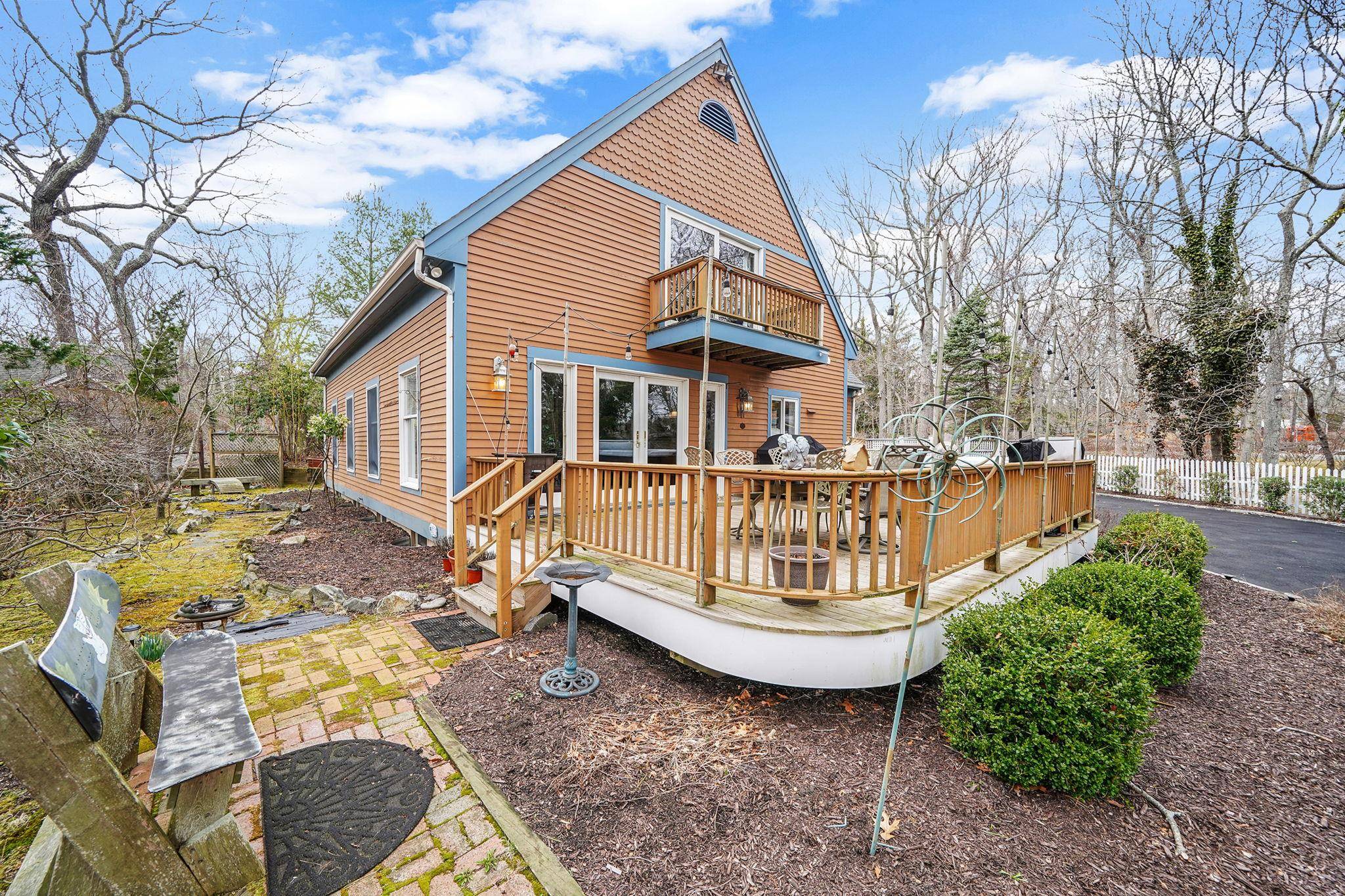 Enjoy the Sounds of Silence at this Hill Top Chalet Overlooking the North Fork's Mattituck Inlet.