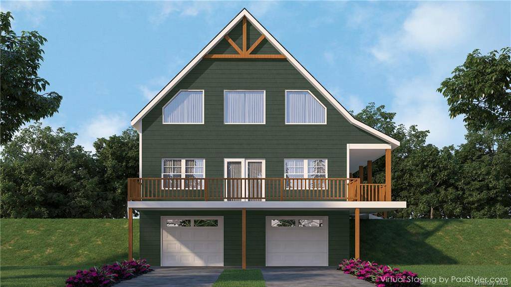 This amazing new construction chalet features 4 bedrooms, 3 full baths, vaulted ceilings, cozy fireplace amp ; gorgeous hardwood floors throughout.