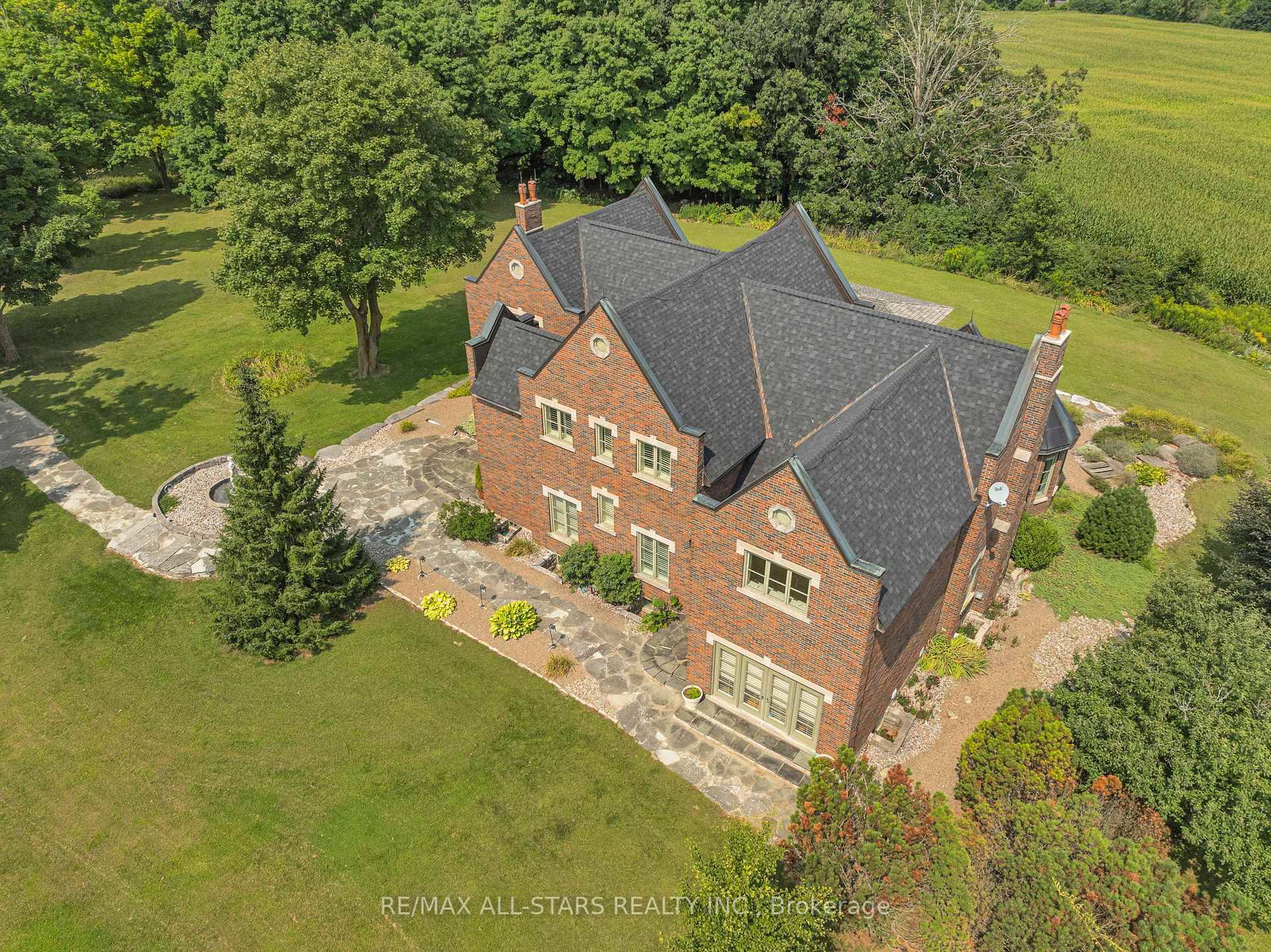 Country Estate living at its finest with this spectacular 5, 147 per MPAC, 4 bedroom home on a beautiful 4 acres with uninterrupted views of the surrounding fields.