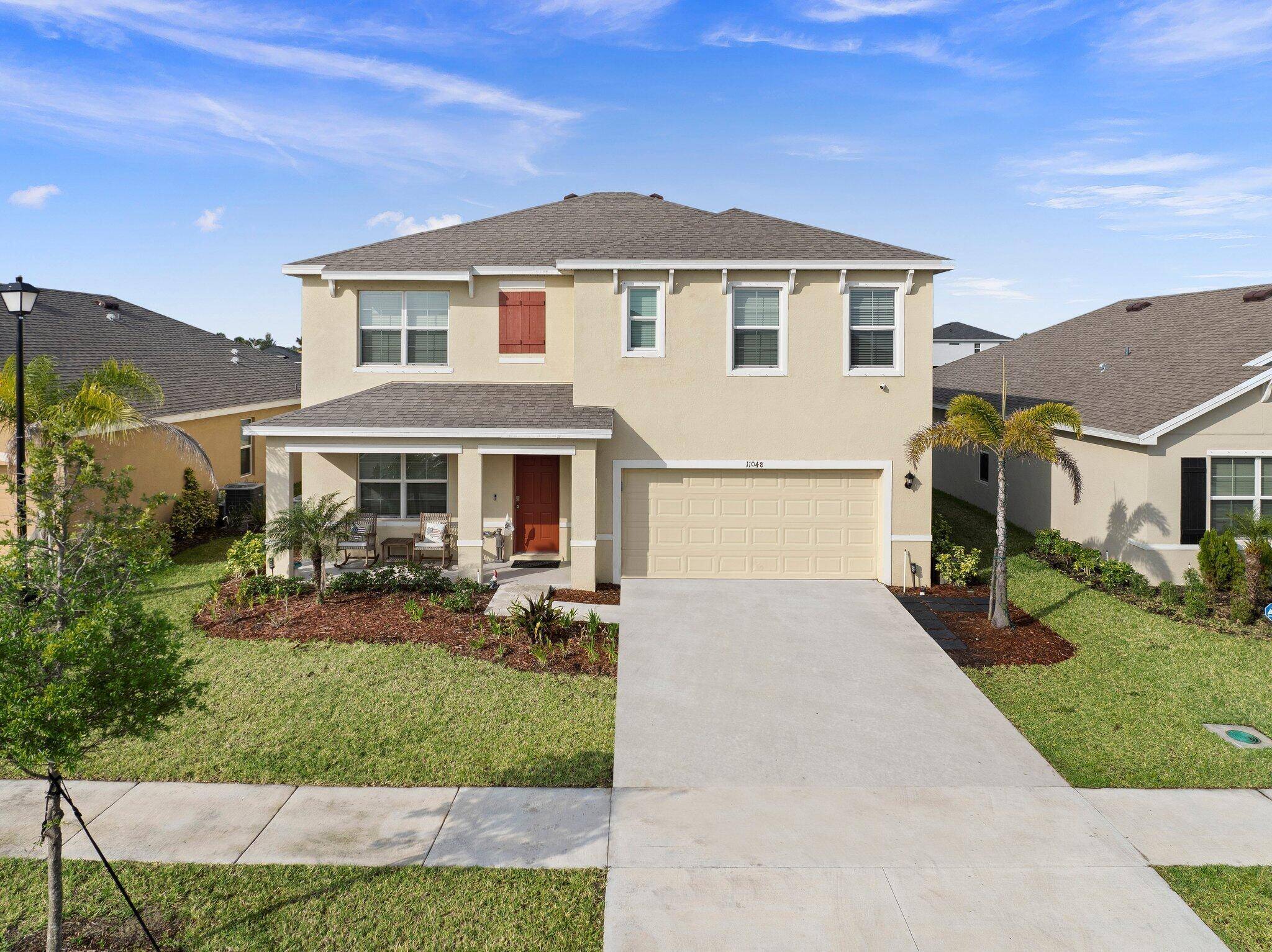 Now is your chance to own a beautiful 2022 built home in the desirable Community of Crosstown Commons.