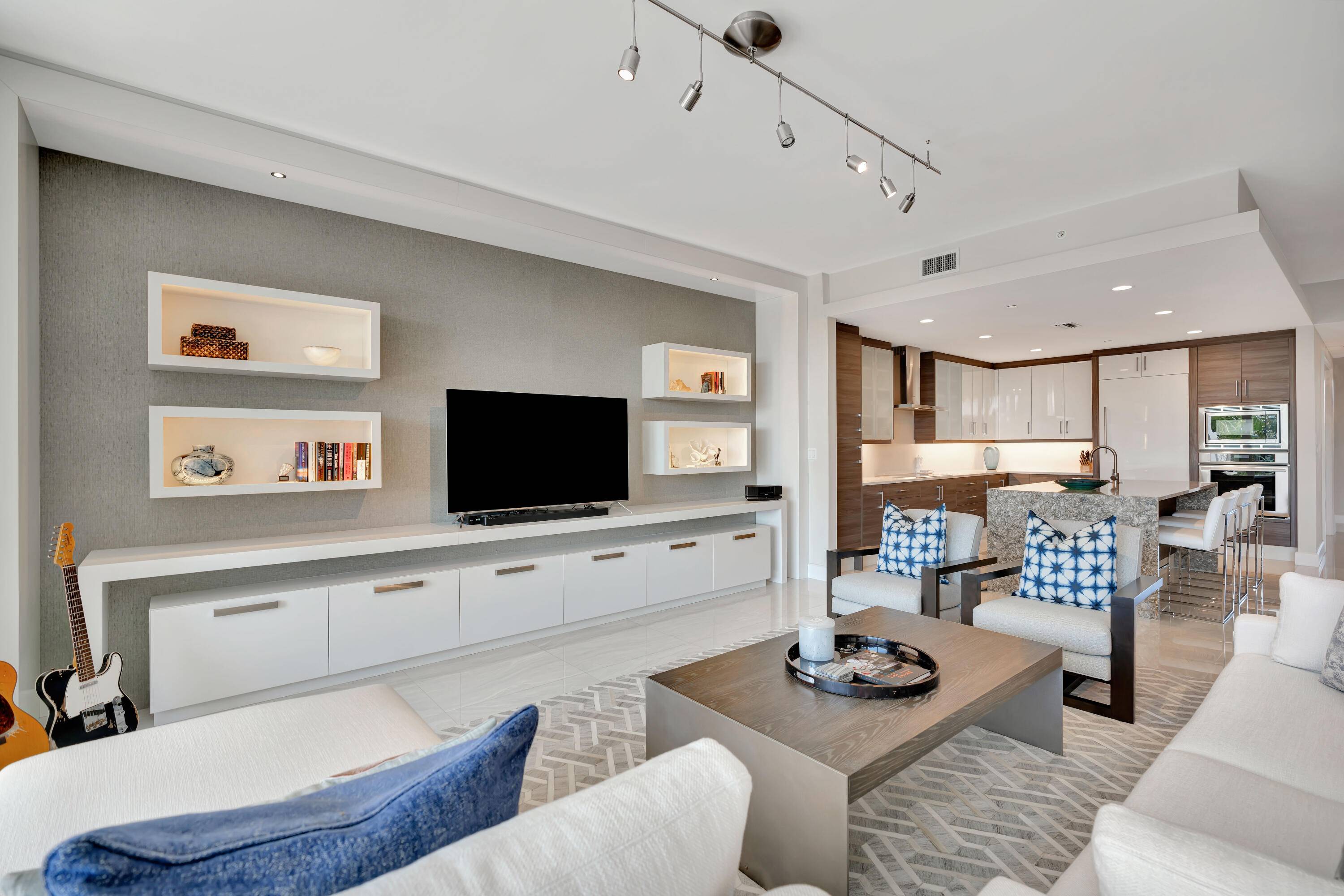 Discover the epitome of luxury living at Unit 208 in the prestigious Azure Condominiums, nestled in the lush landscapes of Palm Beach Gardens, Florida.