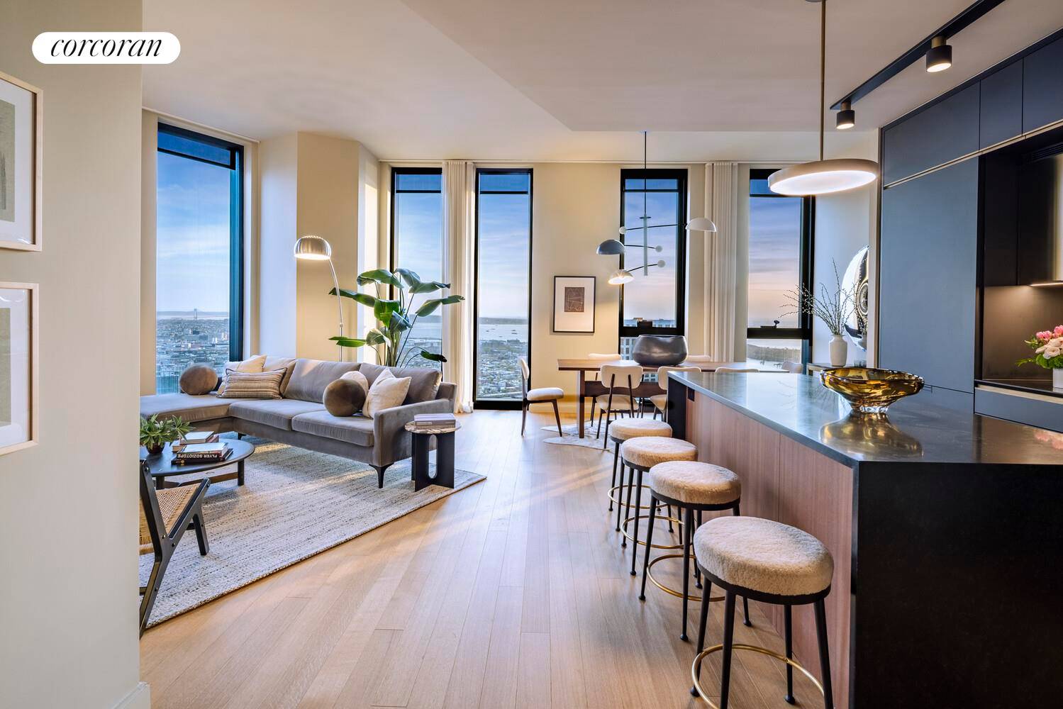 Immediate occupancy. Designed by award winning SHoP Architects, residence 72D is a generously proportioned 1, 678 sq ft north east facing three bedroom, three bathroom home with ceiling heights up ...