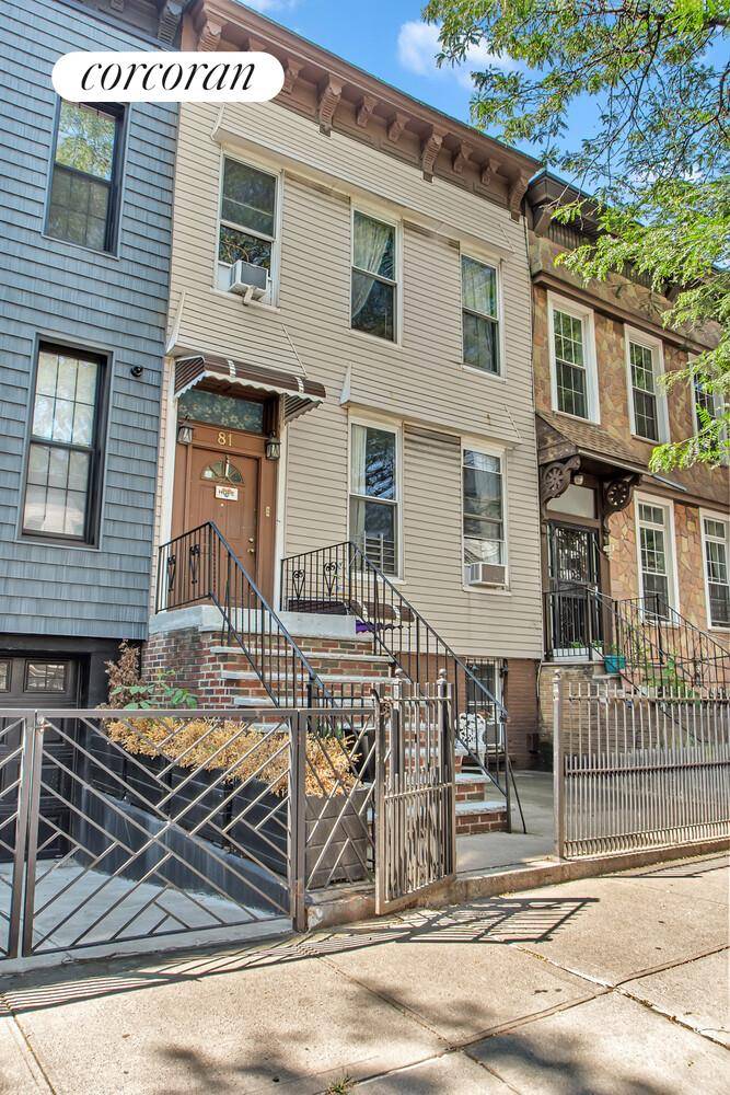 Bushwick two family on a quiet, tree lined street with incredible built size 20 X 50 offering 3000 square feet of space !