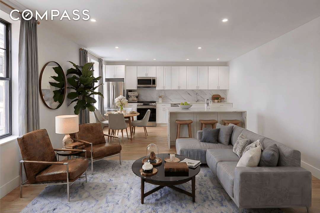 Back on the market ! Enjoy this large, newly fully renovated, pet friendly two bedroom which can be converted to a three bed or office as part of the purchase ...