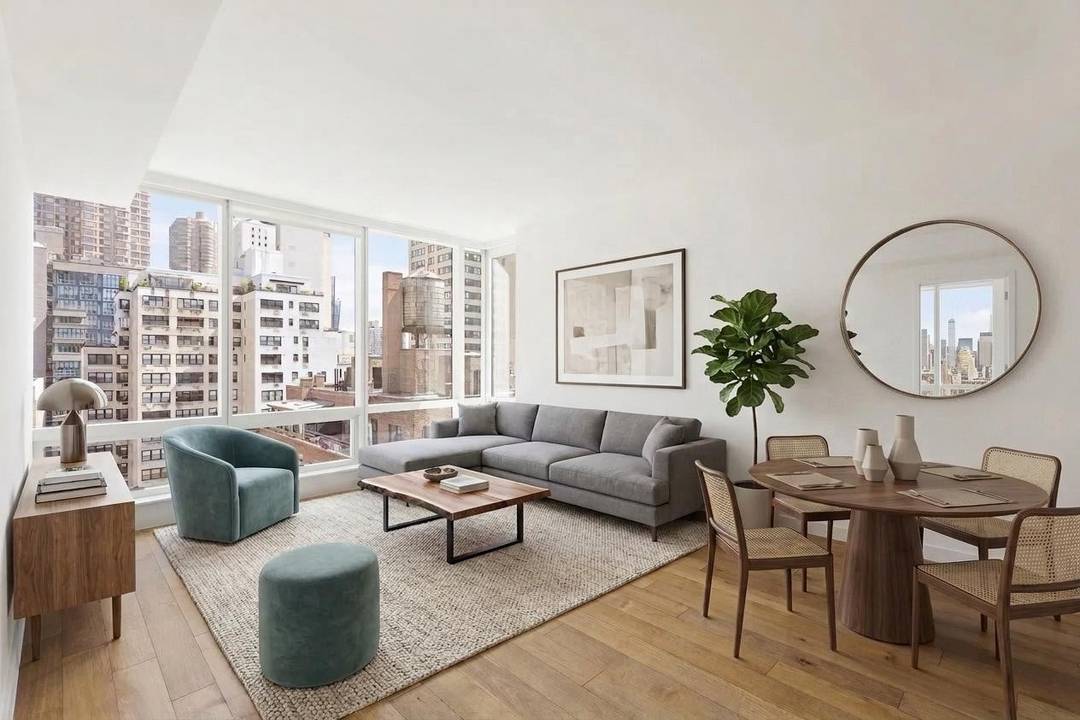 BRIGHT, HIGH FLOOR 1 BEDROOM CITY VIEWS LUXURIOUS 325 LEXINGTONRESIDENCE 14E Generously Sized 1 BedroomBright amp ; Airy South Facing ExposureFloor To Ceiling Windows w Incredible City ViewsModern Open KitchenLiebherr, ...