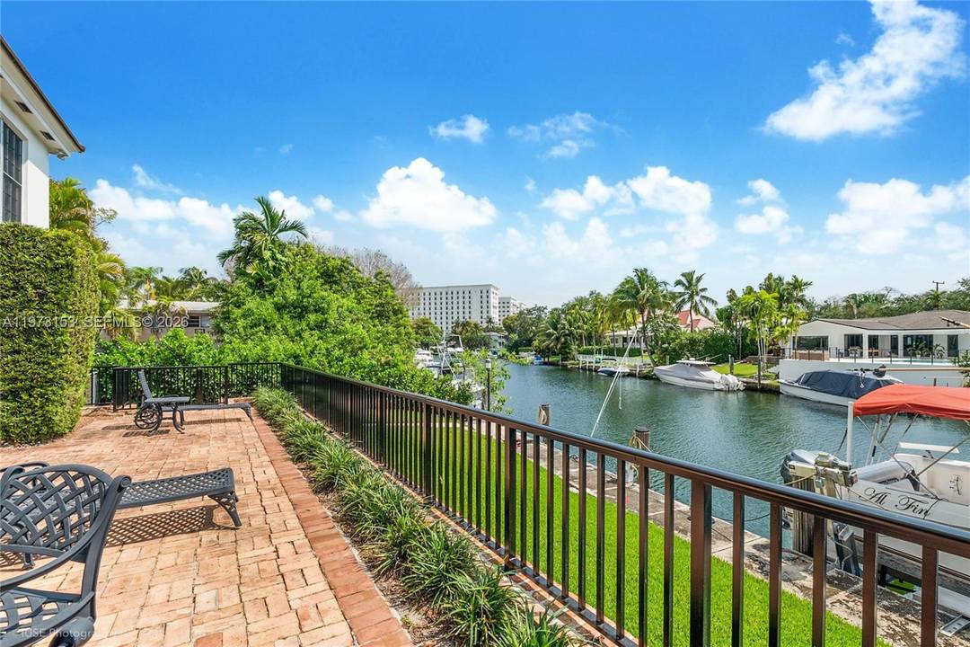First time ever offered. A rare waterfront opportunity in Coral Gables now presented as 2 separate condominium residences.