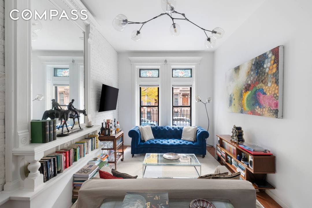 Brownstone Perfection with an Exceptional Private Backyard amp ; No Board Approval !