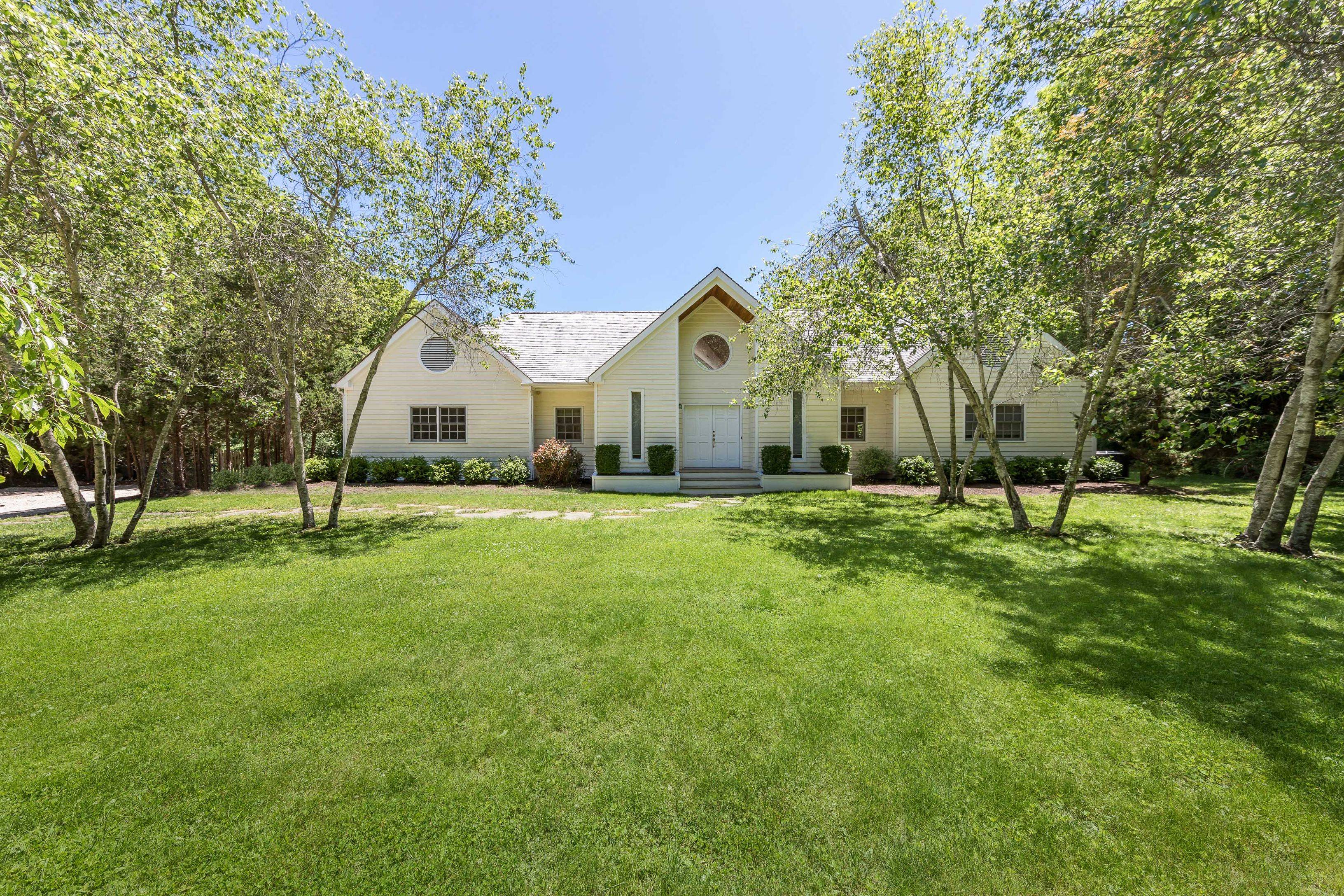 Serene Seclusion in Sag Harbor with Pool and Tennis 