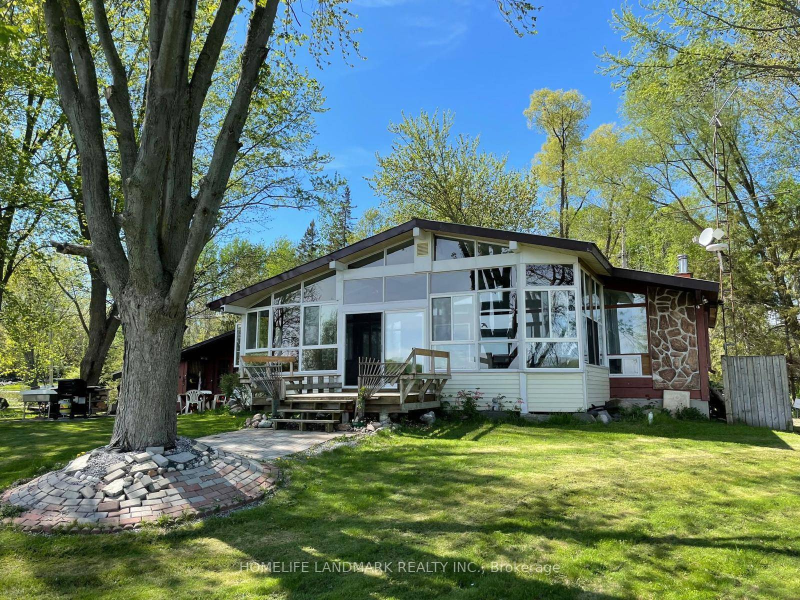 Beautiful waterfront, winterized cottage available for lease.
