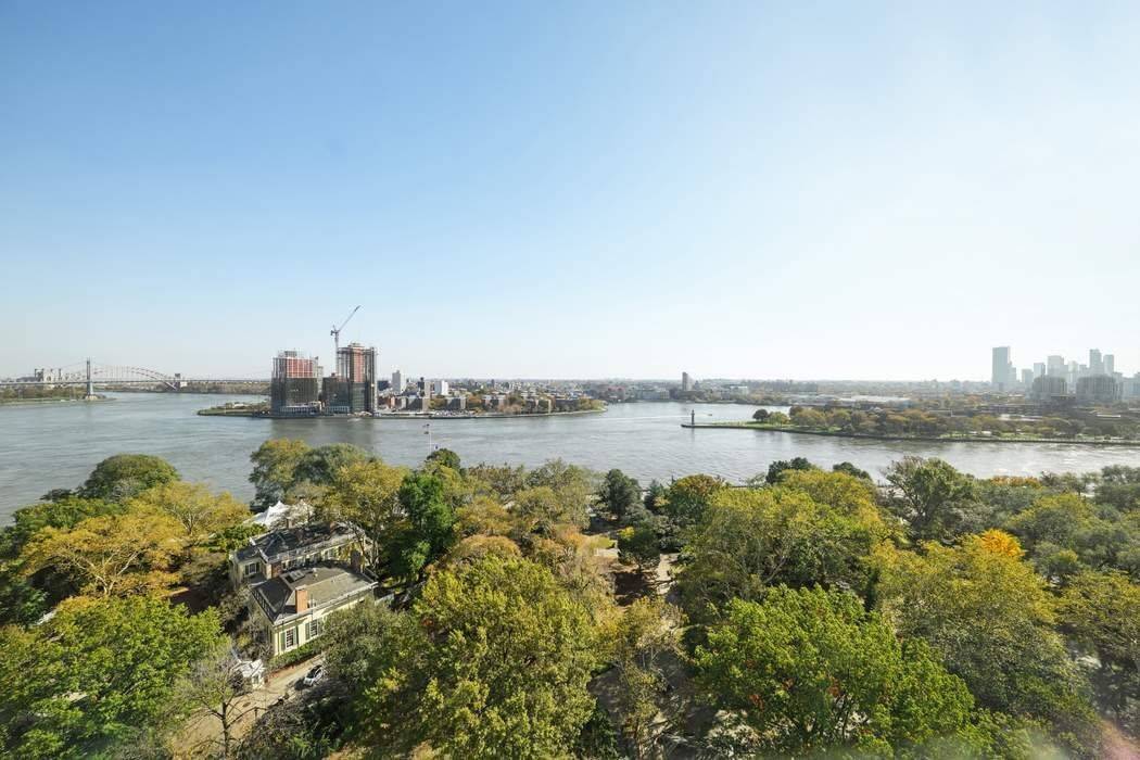 Beyond opulence and serenity awaits residence 16B at 170 East End Avenue, a distinguished riverfront condominium designed by renowned architect Peter Marino.