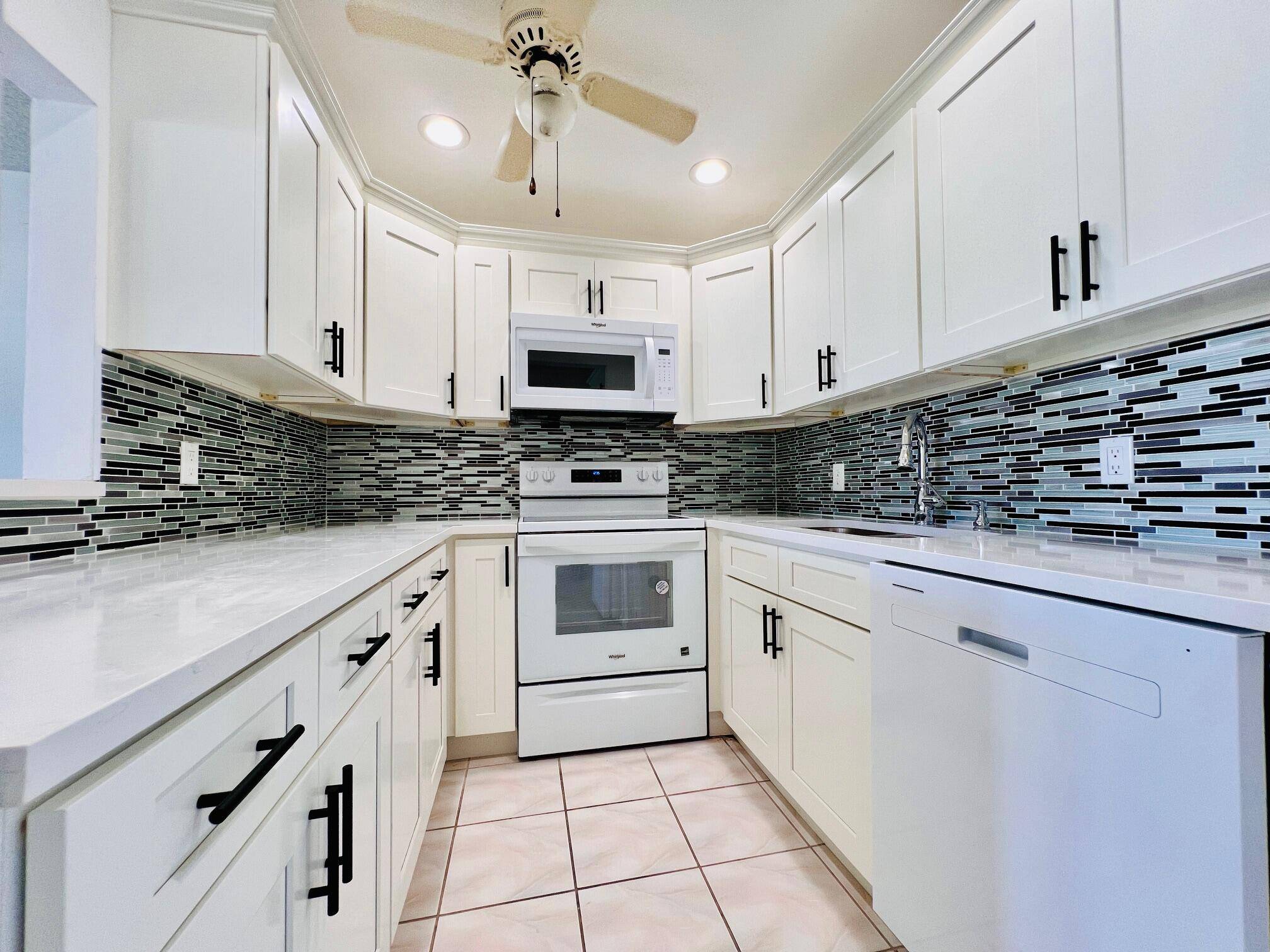UPDATED WITH GORGOUS WATER VIEWS IN 55 CENTURY VILLAGE !