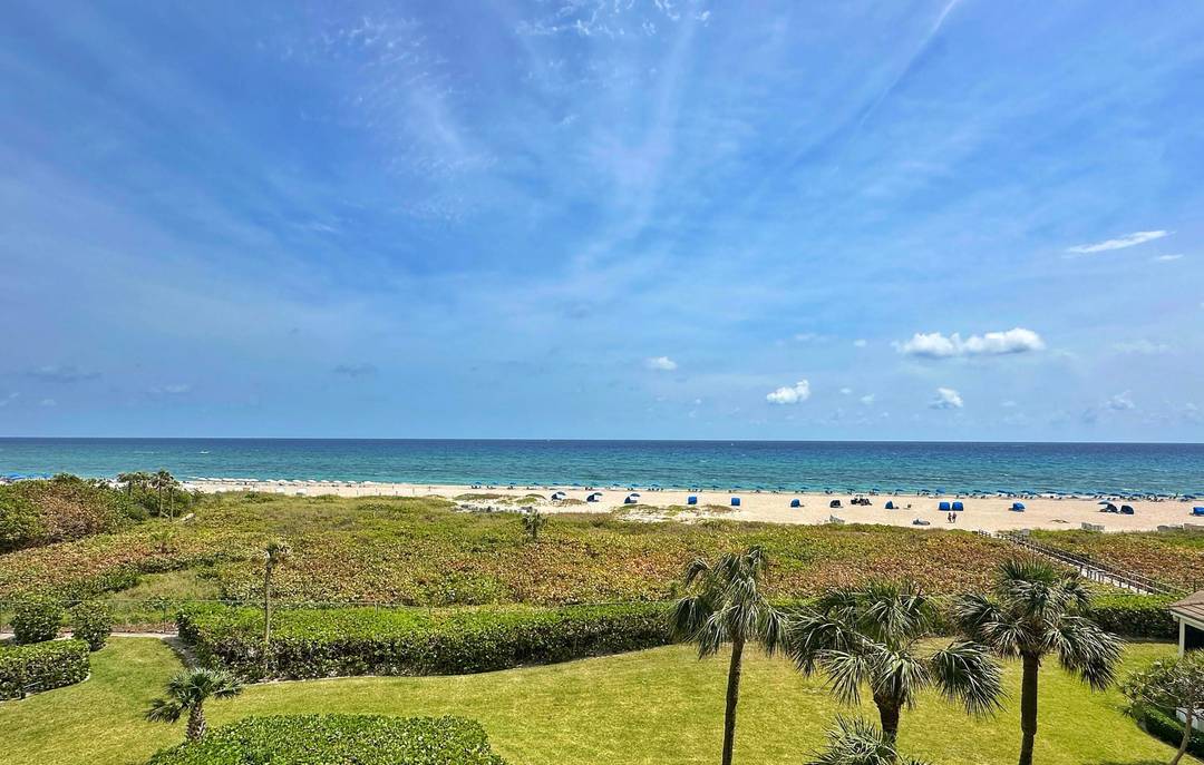 12 month rental. Stunning, unobstructed ocean views from every room in this tastefully decorated 2BR 2BA split bedroom plan.