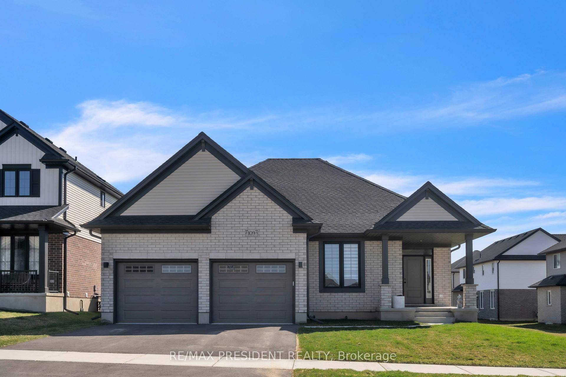 This beautiful model bungalow offers 4 bedrooms 2 2 and 3 bathrooms, including a luxurious primary ensuite with a shower.