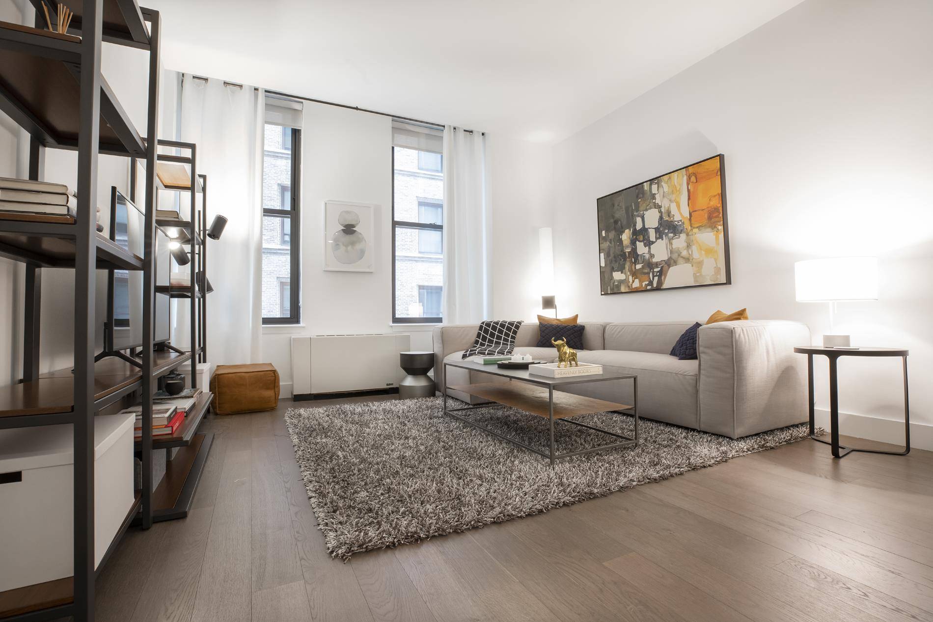 One Bedroom, One Bathroom HomeExperience urban elegance at The Broad Exchange Building.