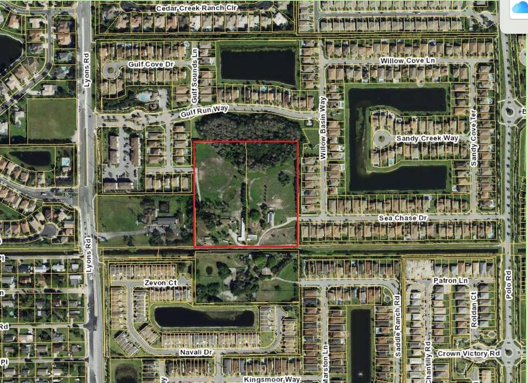 Residential Development Opportunity in Lake Worth, FL 10 acre residential development site.