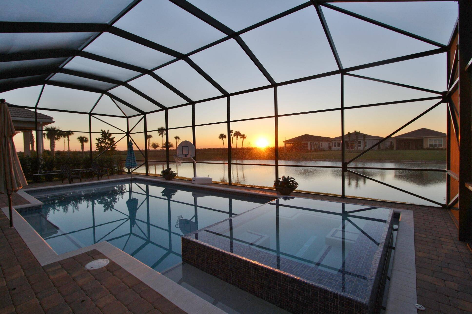 Stunning PGA Verano Pool Home with Expansive Water Views !