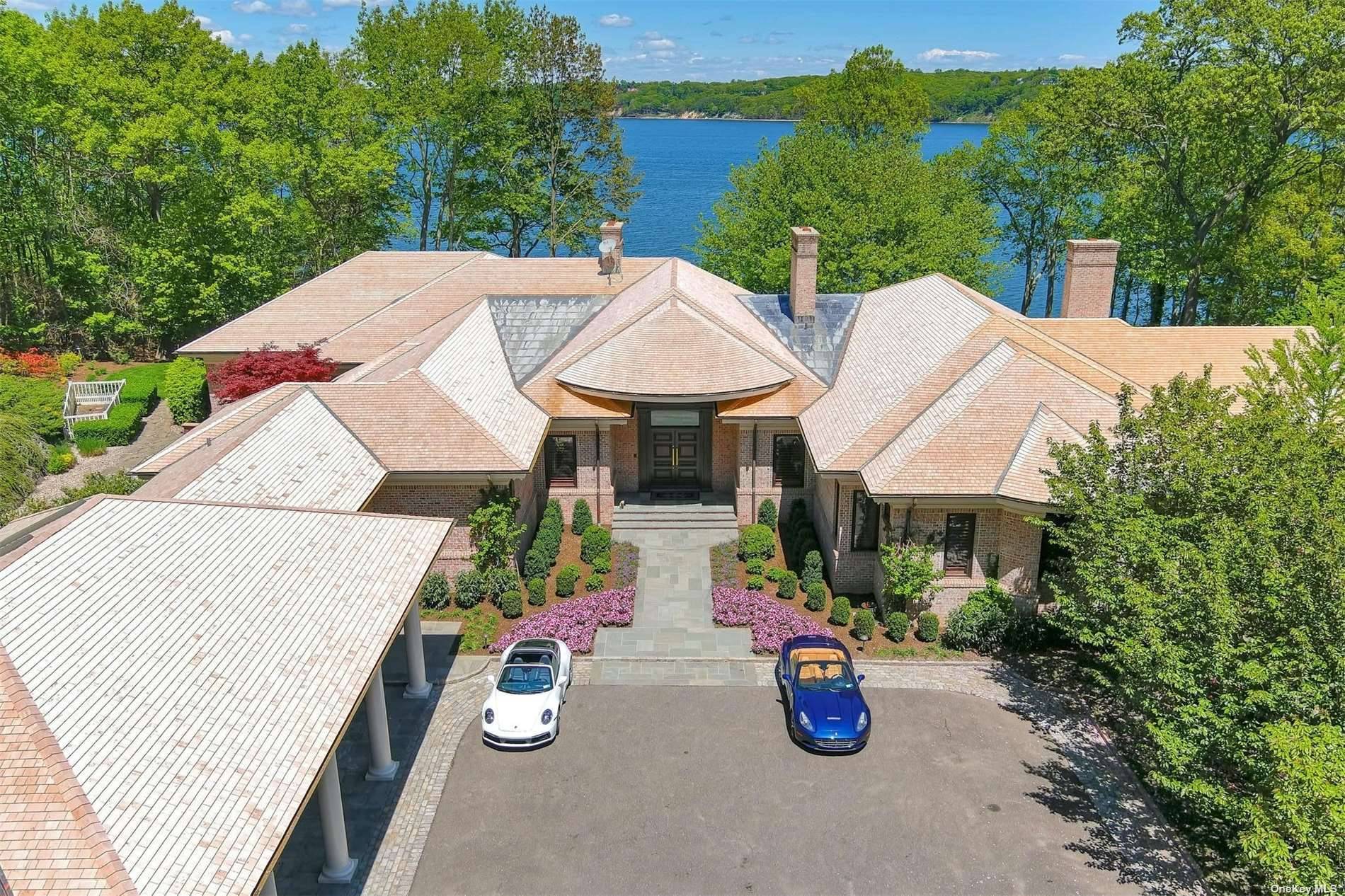 Waters Edge Boasting 400' of private beachfront amp ; masterfully built by Kean Development, this stunning oasis on 7.