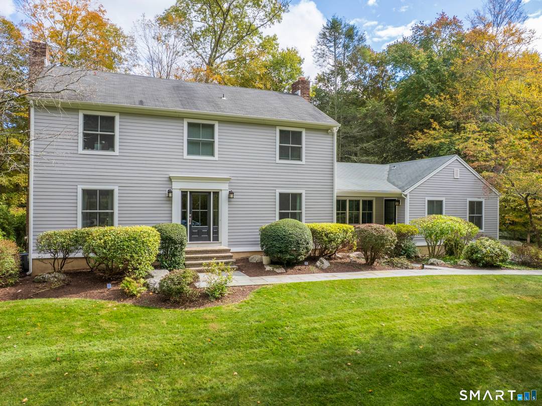 Quintessential center hall Colonial just minutes from the heart of town and top rated schools, this charming home offers 5 bedrooms and 2.