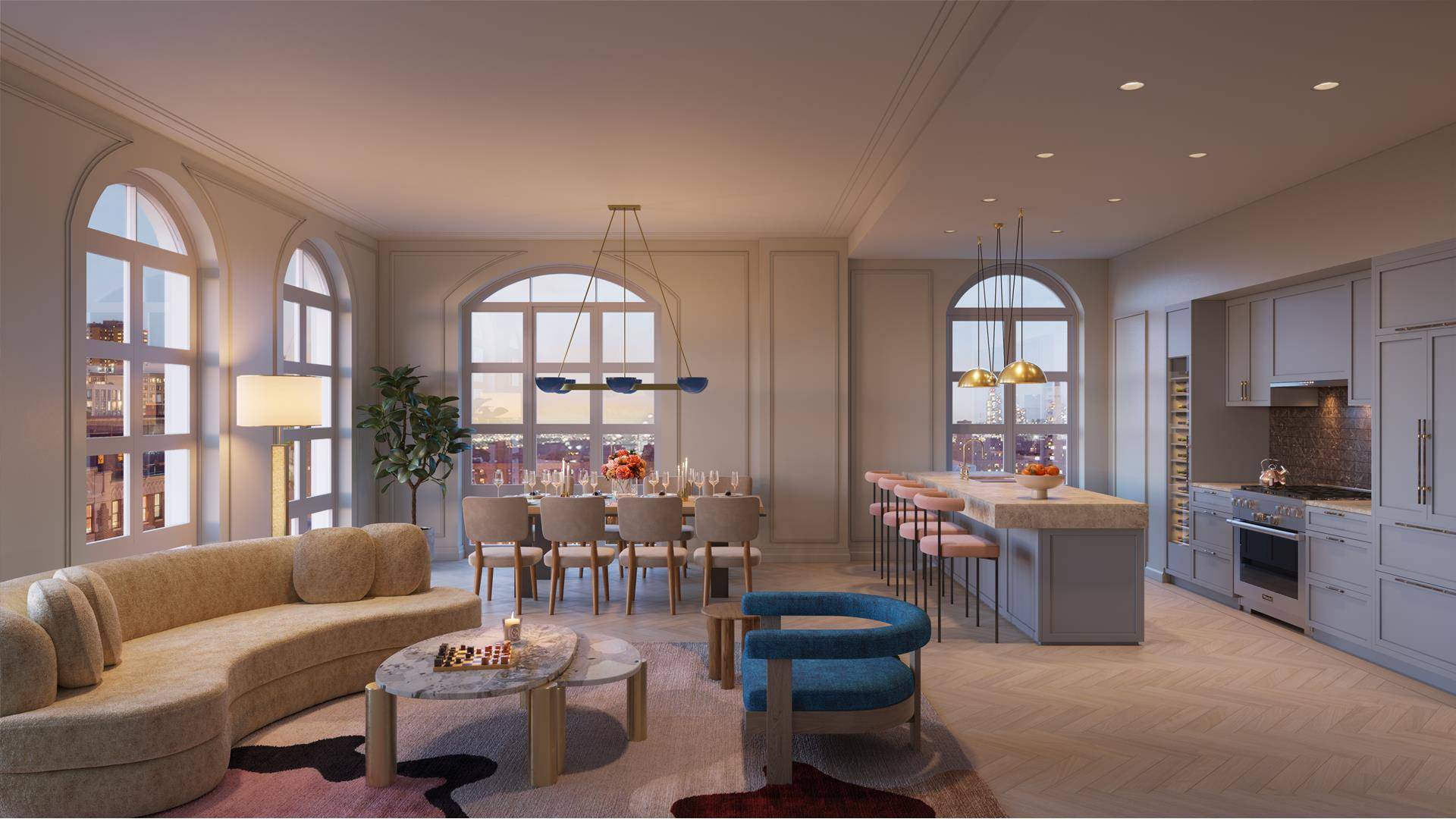 IMMEDIATE OCCUPANCY With interiors designed by the celebrated Paris Forino, Residence 10B at 250 East 21st Street is a 2, 468 square foot four bedroom, three and a half bathroom ...