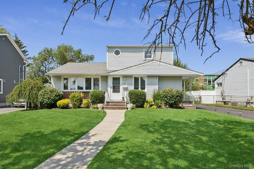 Welcome to this beautifully maintained two bedroom, one bath ranch, perfectly situated in Hicksville.