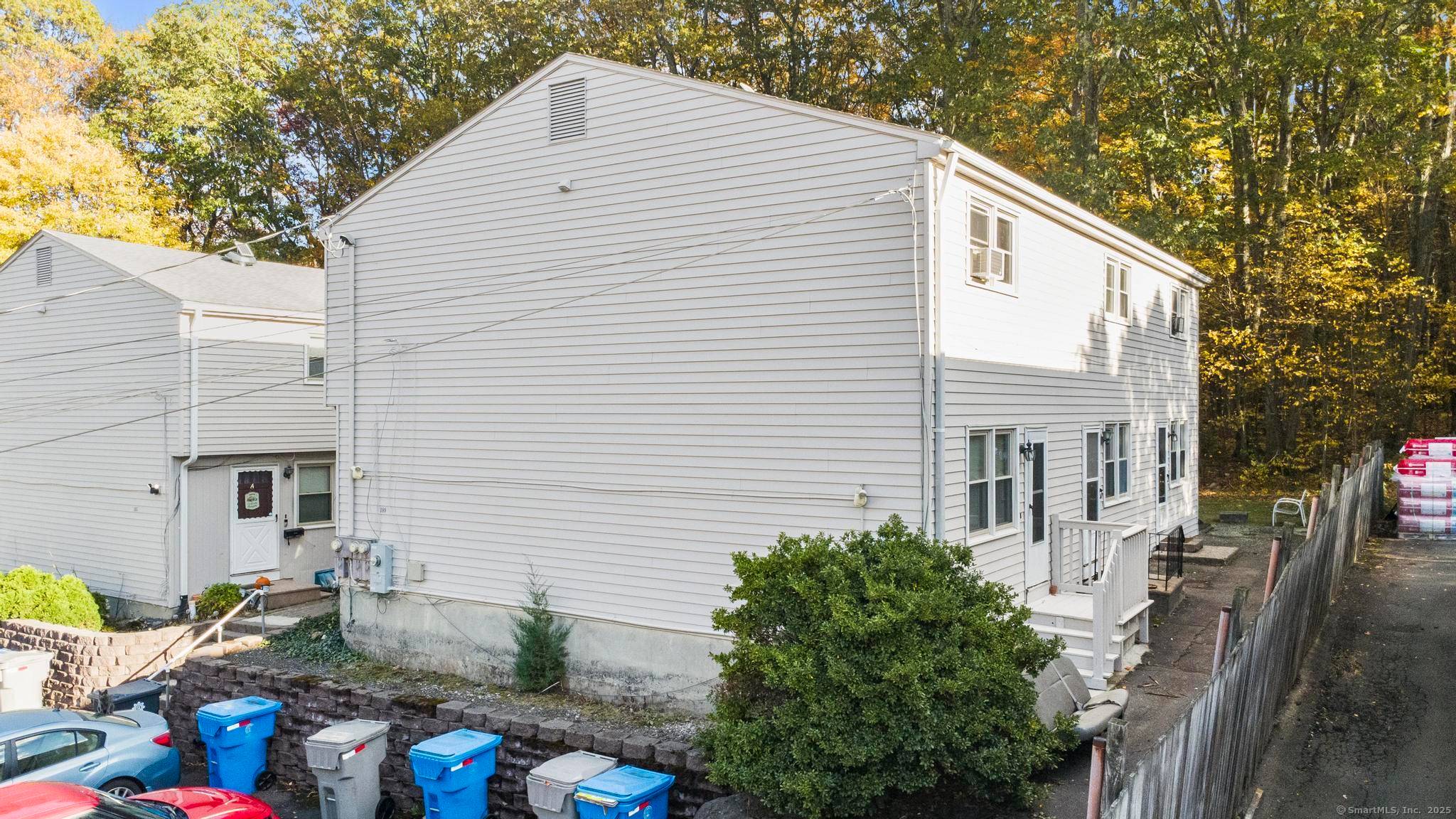 Beautifully maintained three family property in Bristol featuring three spacious side by side townhouse style units.