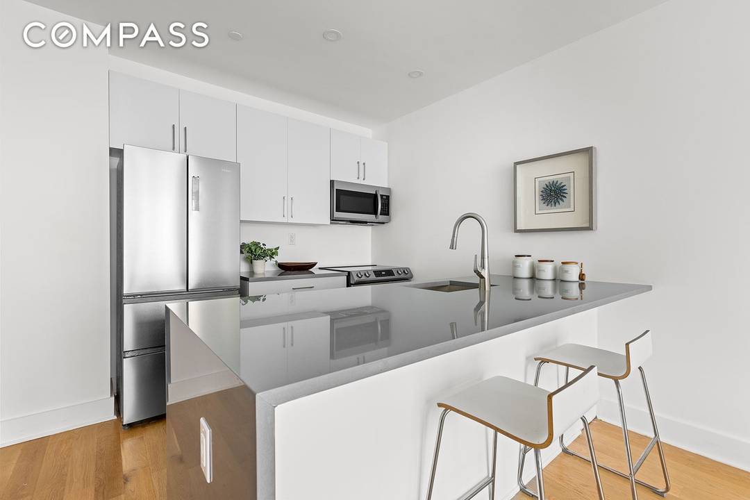 Welcome to Unit 3B at 40 Schaefer Street, a stunning one bedroom, one bathroom residence in a brand new boutique condominium development nestled between Brooklyn's popular neighborhoods Bedford Stuyvesant and ...