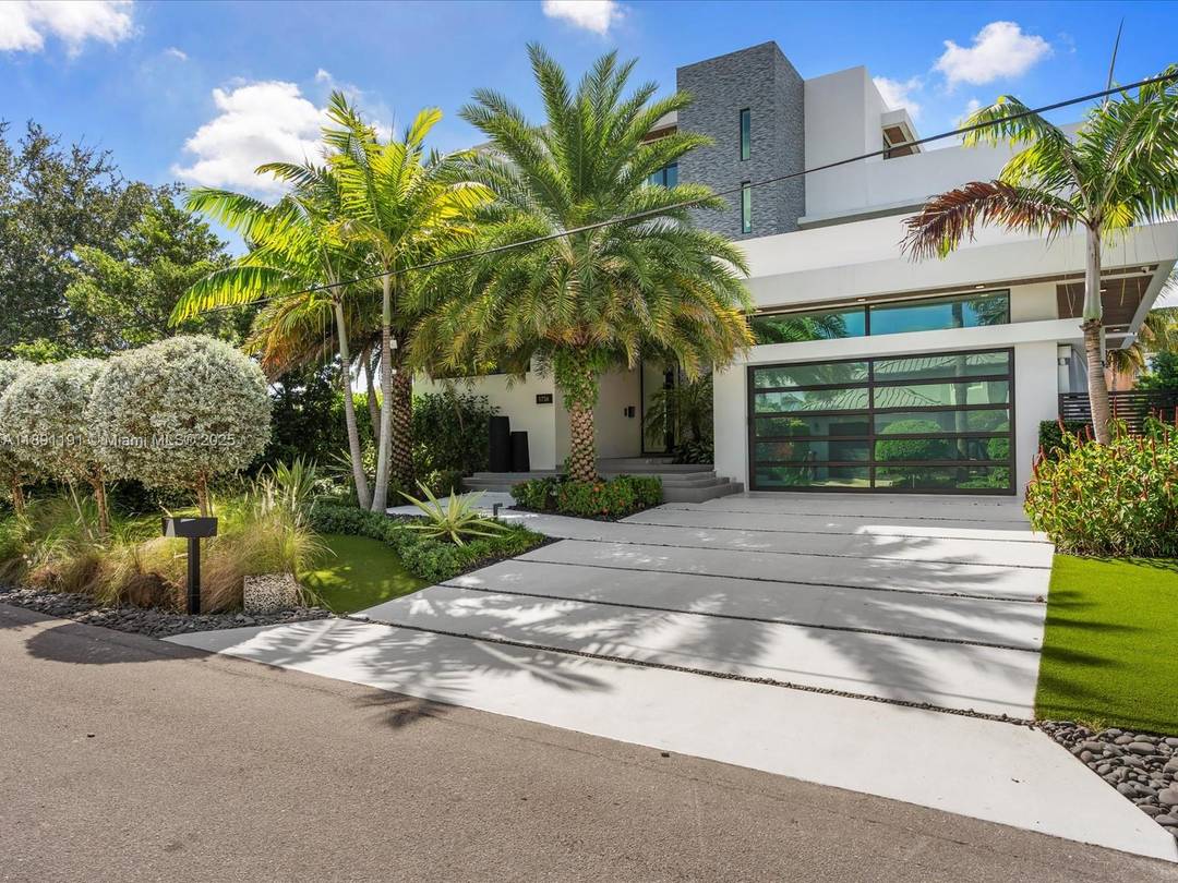 Newly built waterfront estate offering 70 feet of direct ocean access frontage in Lauderdale Harbors.