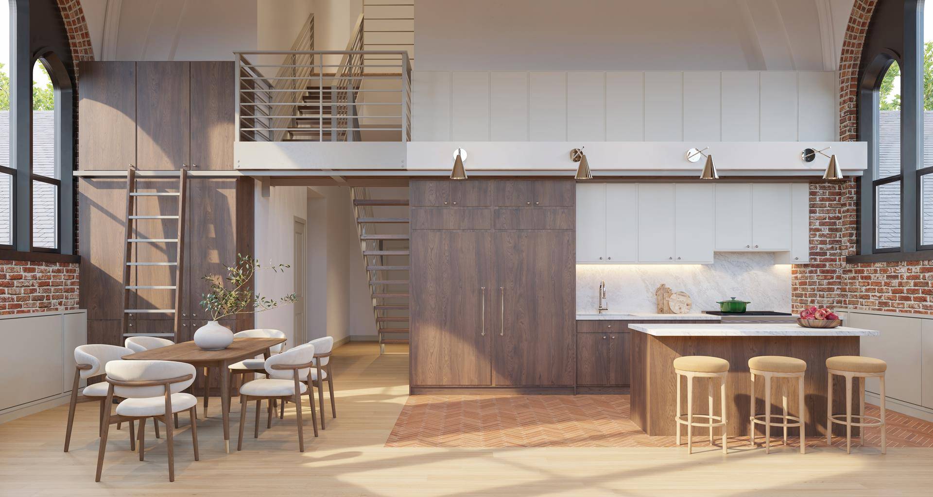 The Abbey at 232 Adelphi Street is a masterful blend of Brooklyn heritage and modern luxury.