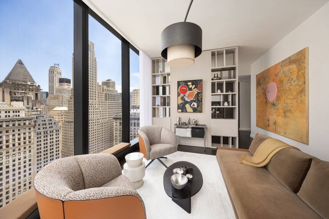 Immediate Occupancy Welcome to Residence 39A at The Greenwich by Rafael Vinoly, where elevated living meets unparalleled views.