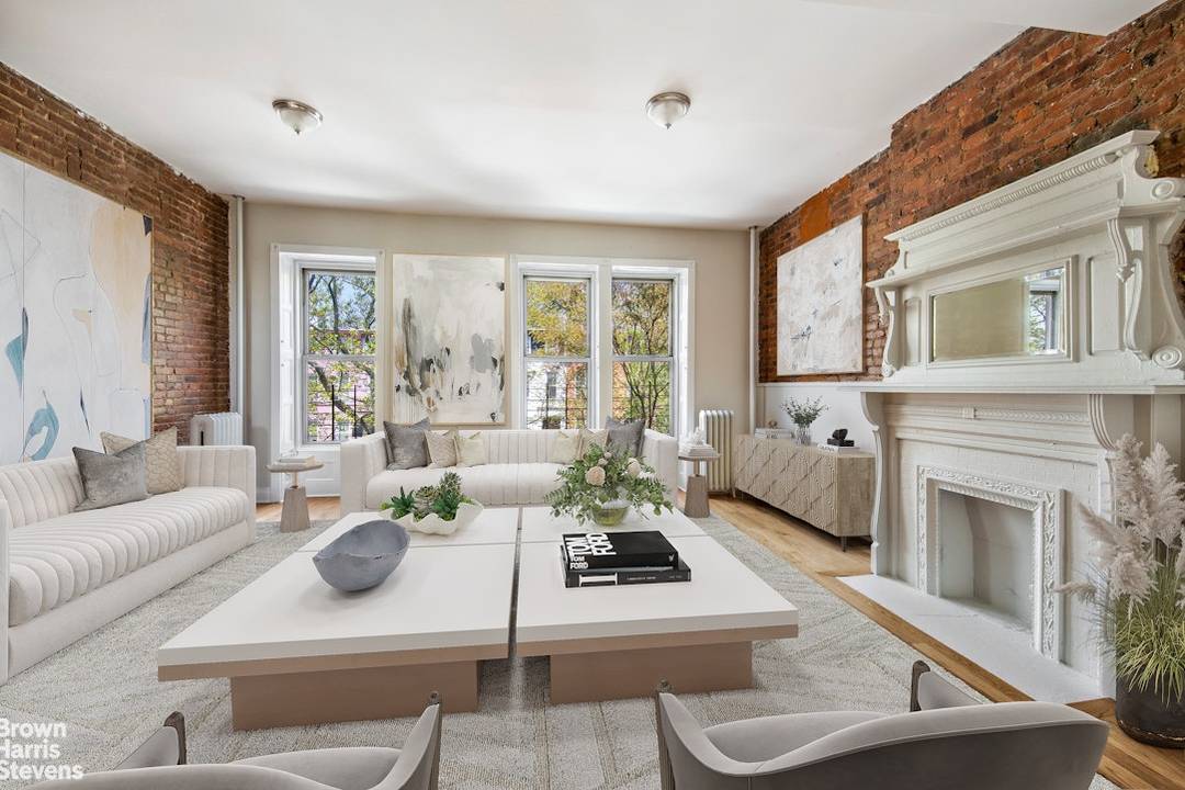 Step into the heart of historic Stuyvesant Heights at 418 Macon Street, where timeless charm meets modern convenience in this this gut renovated two family limestone townhouse that blends original ...