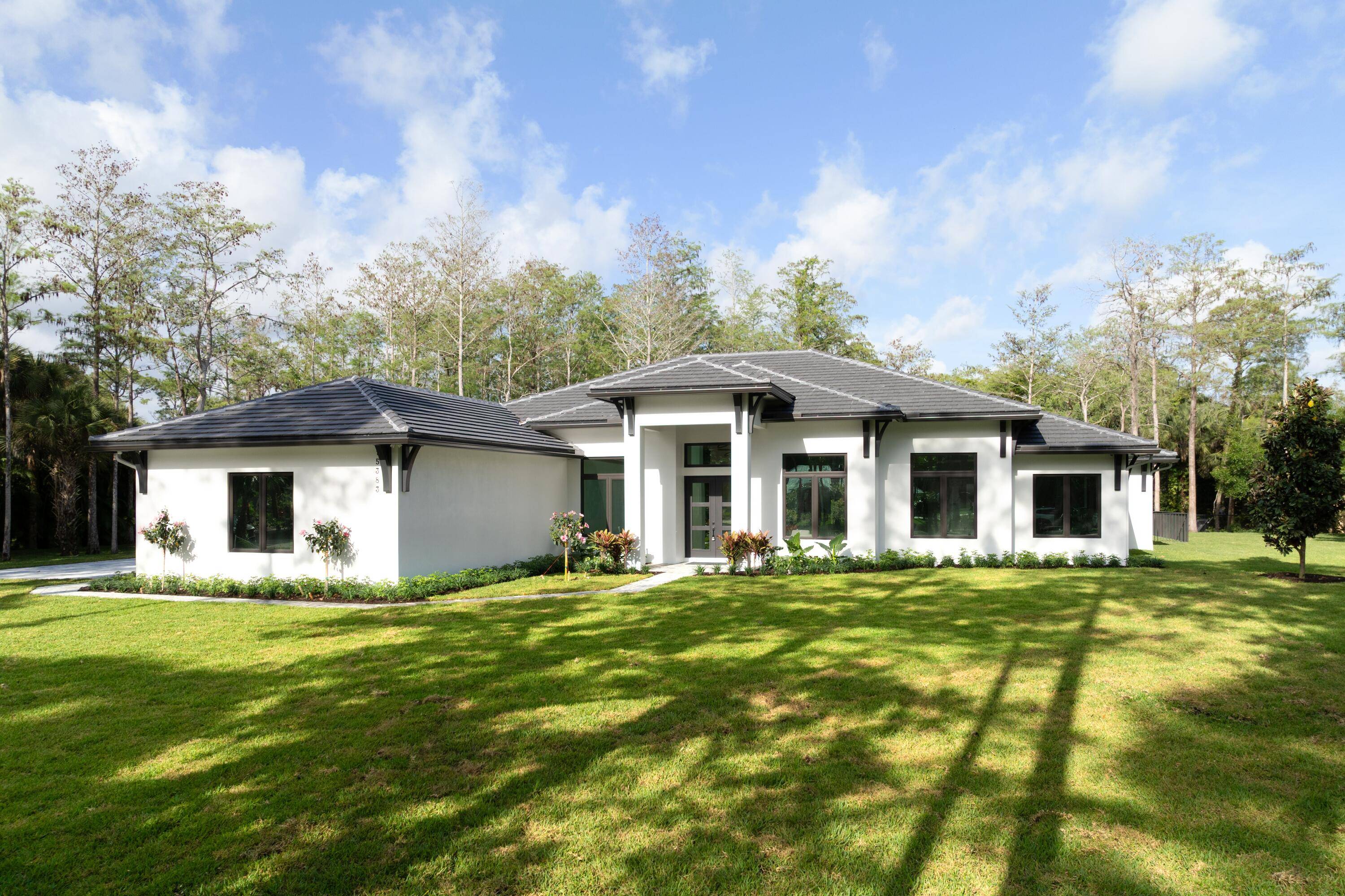 Experience the best of both worlds in this contemporary new construction a stylish rural retreat with urban convenience close at hand.