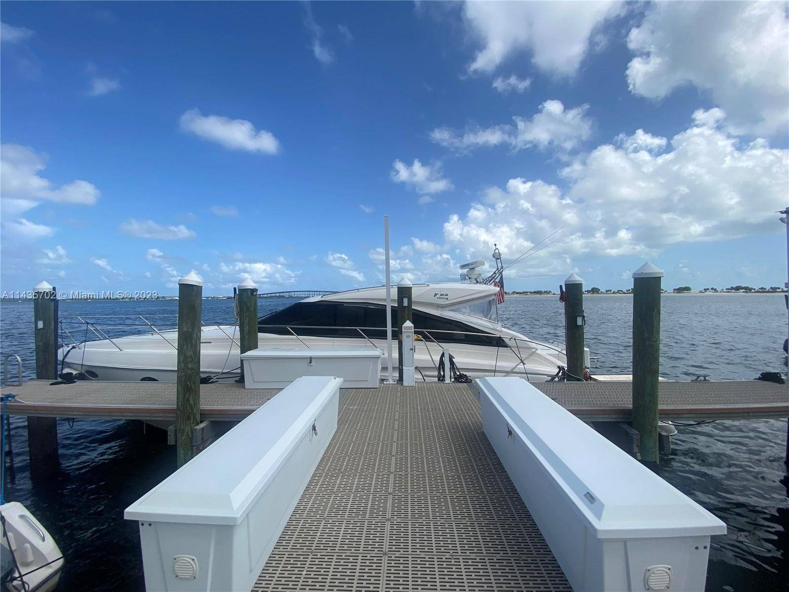 Two 2 side by side, 36ft Each Sailboat slips are available for sale in Brickell Place Marina, just next door to the St Regis Brickell in Biscayne Bay.