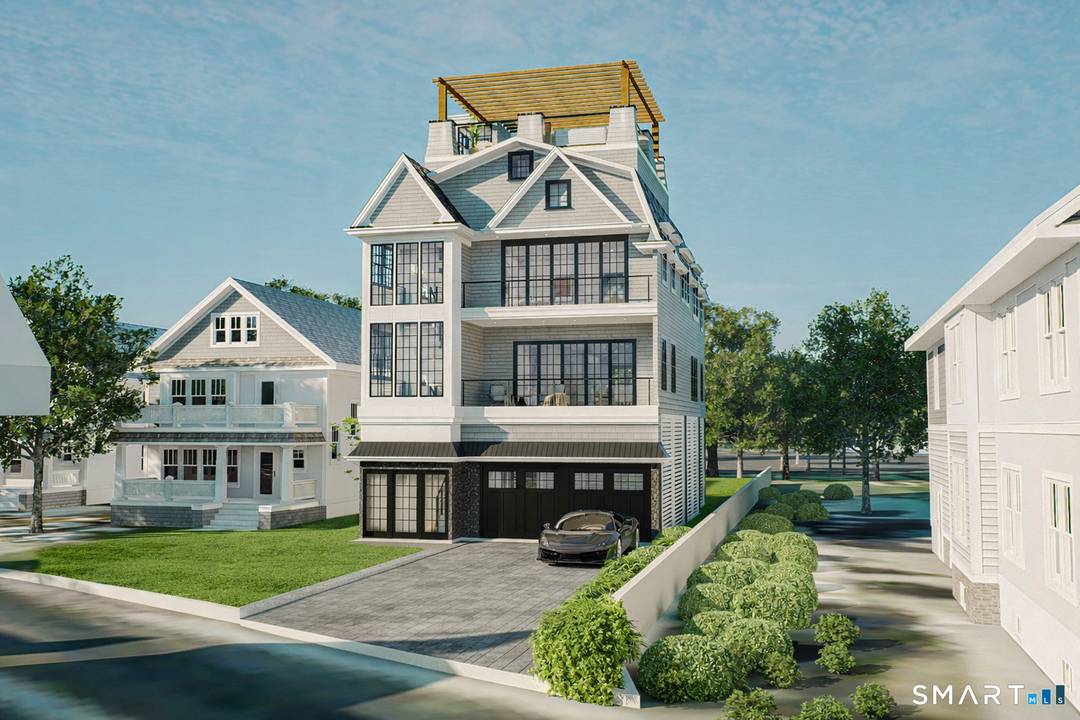 1008 Fairfield Beach Road A Masterpiece on Fairfield's Iconic Coastline.