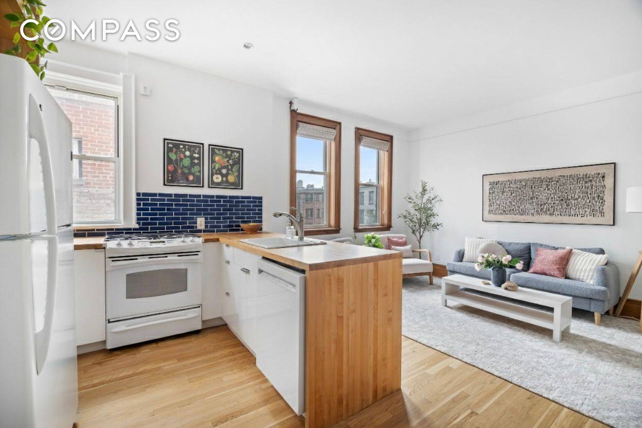 Bright park block two bedroom in the heart of landmarked Park Slope !