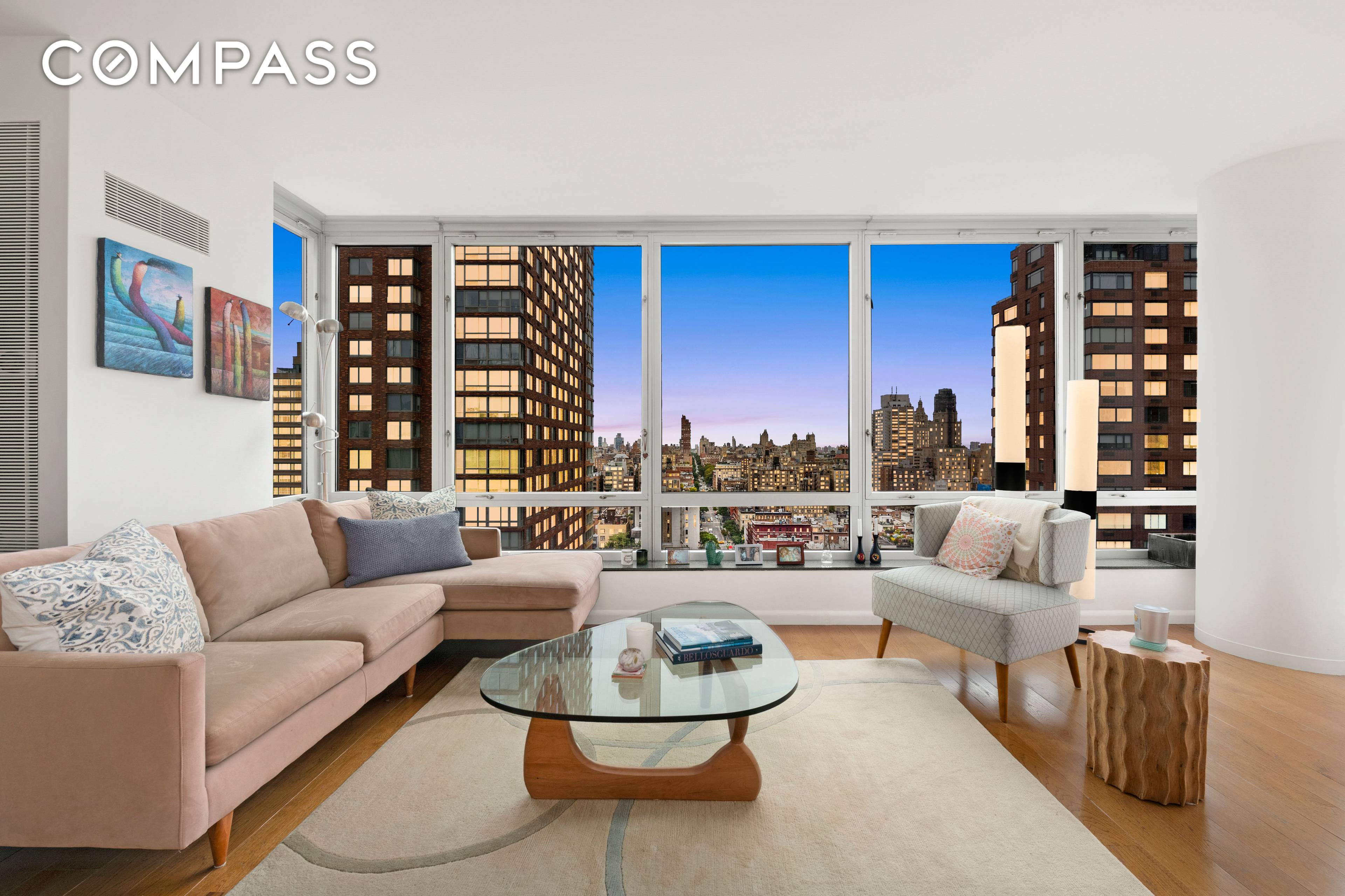 150 Columbus Avenue, 22F Lincoln Square Welcome to Residence 22F at One Lincoln Square, a beautifully designed two bedroom, two and a half bathroom condominium offering elegant finishes, sweeping city ...