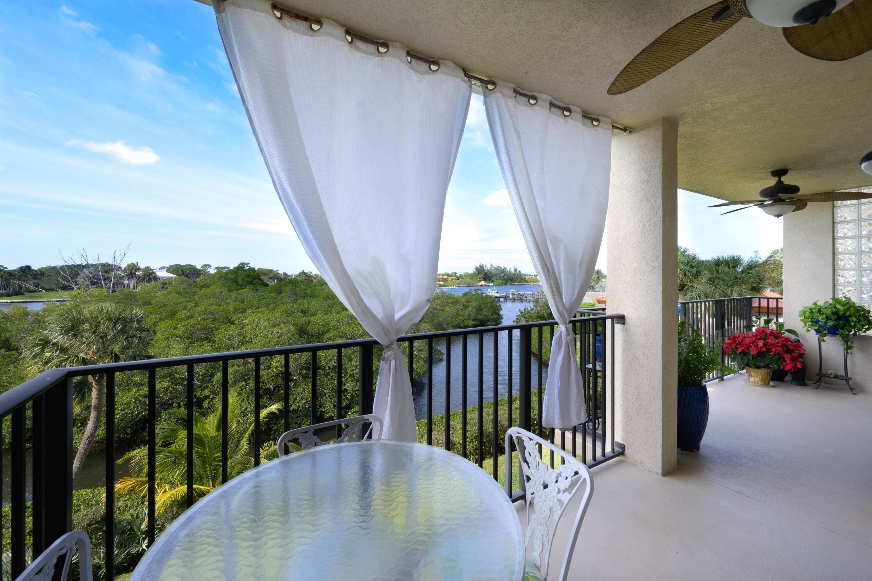 Enjoy sunset and sunrise views in this popular building.
