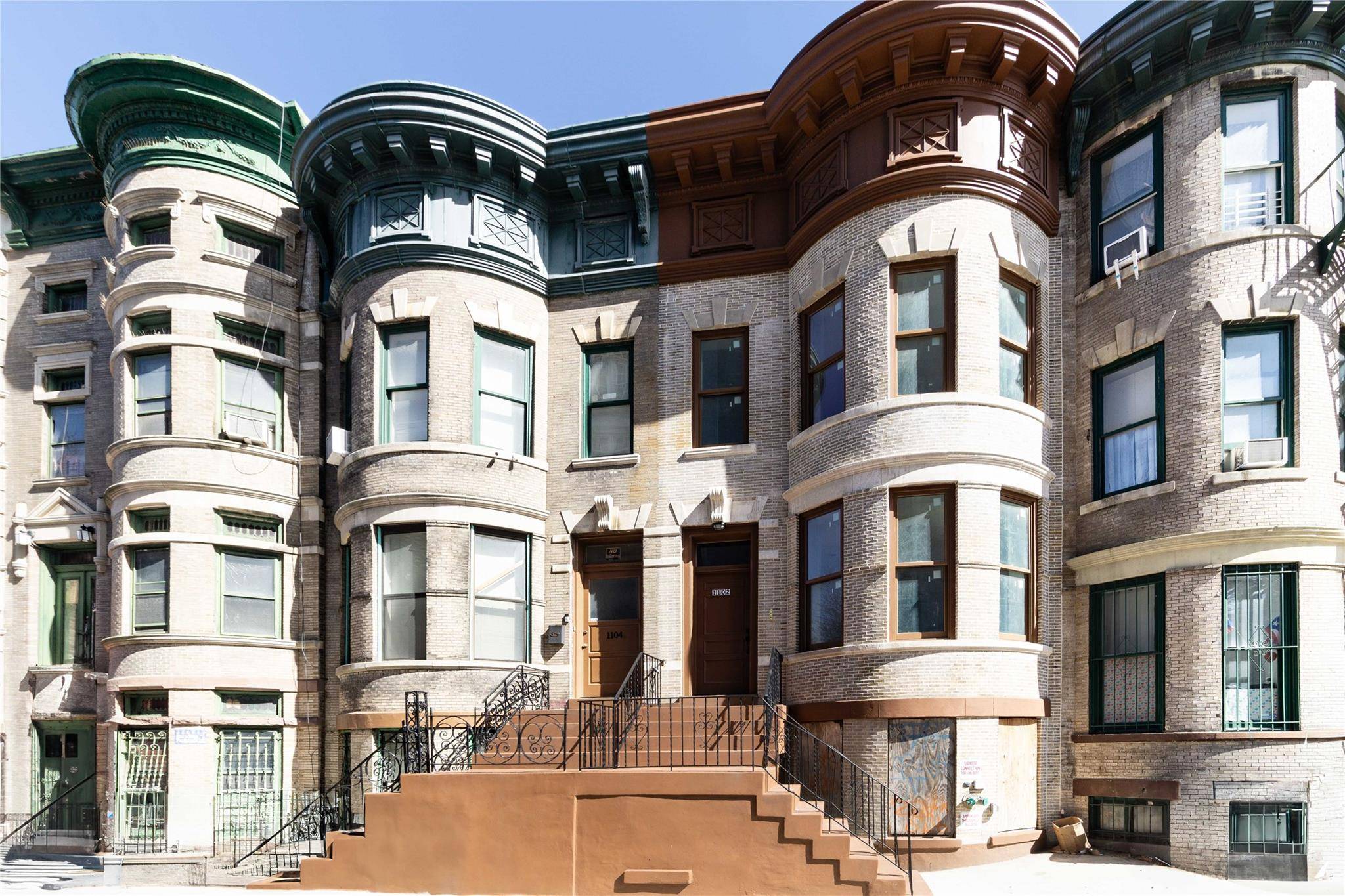 Own a Piece of History ! Gorgeous Landmark 3 Family Home in Morrisania, Bronx A Perfect Investment amp ; A Place to Call Home !